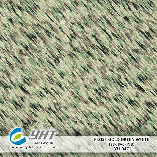 Frost Gold Green White