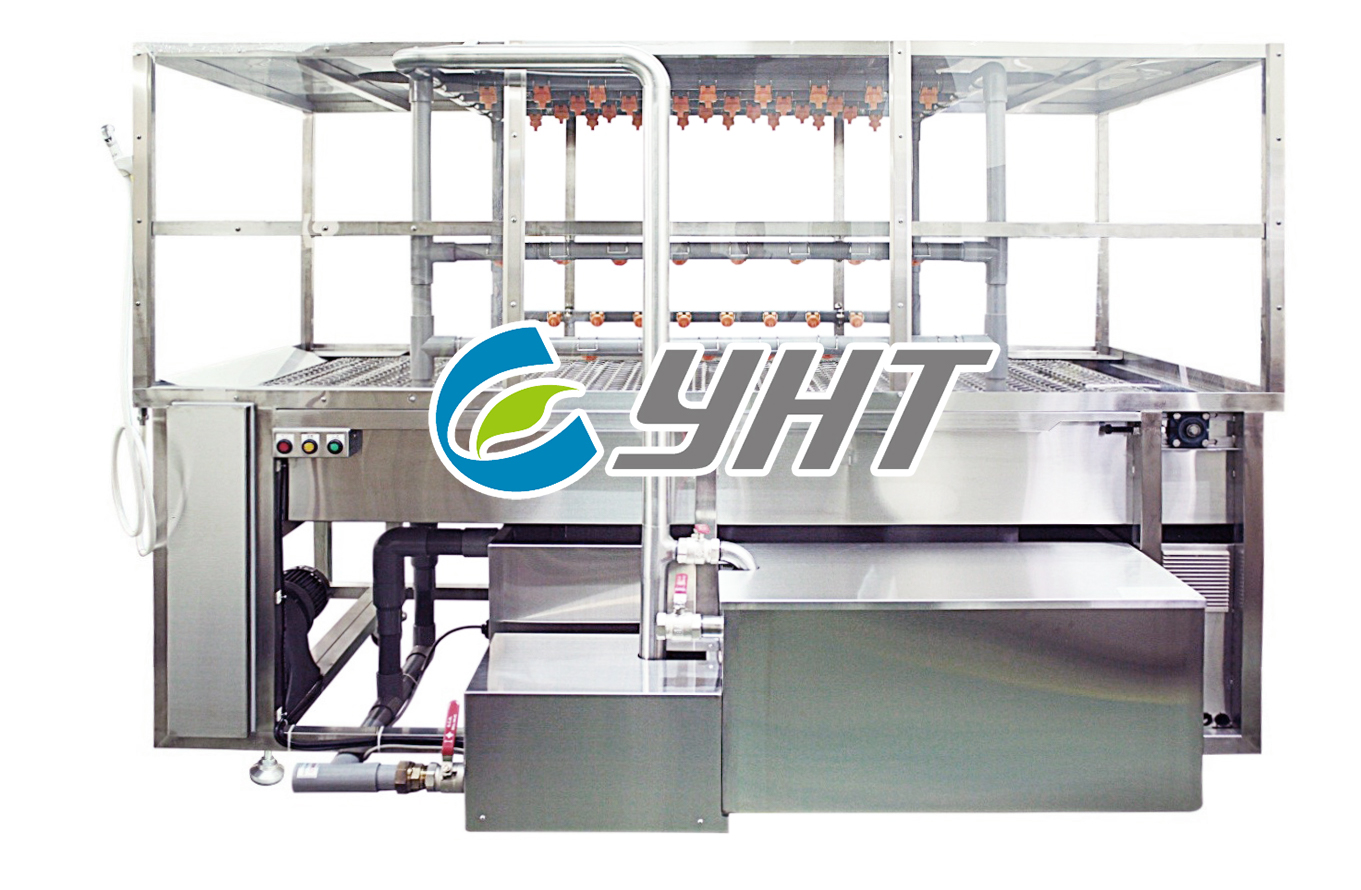 2.7M Conveyor Type Water Washing Station (with heater)