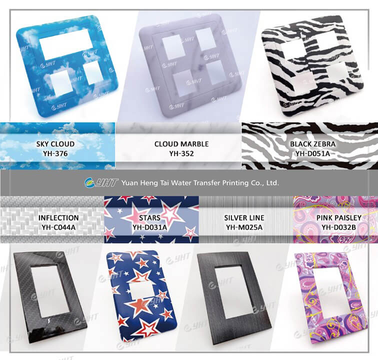 Upgrade Your Switch Plates with Hydrographic Designs