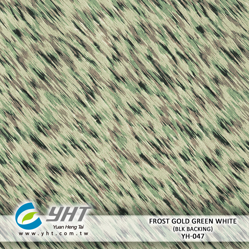 Frost Gold Green White