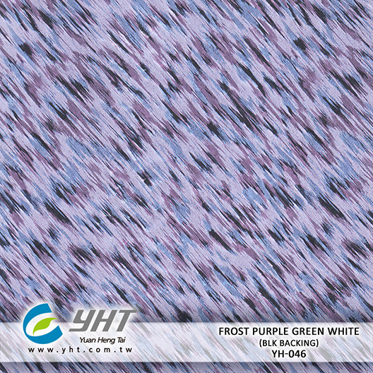 Frost Purple Green White