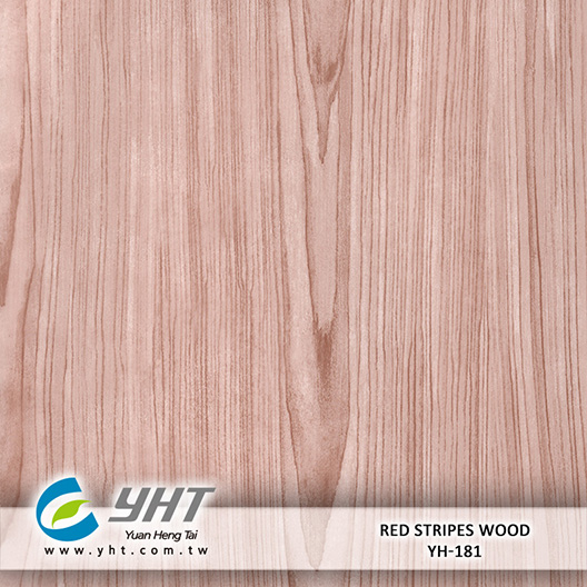 Red Stripes Wood