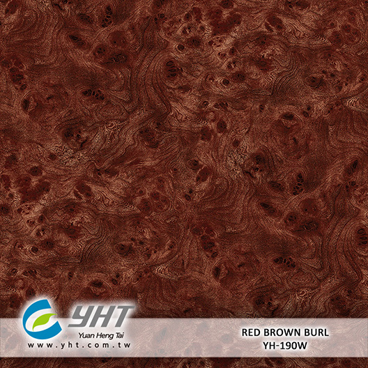 Red Brown Burl