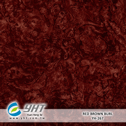 Red Brown Burl