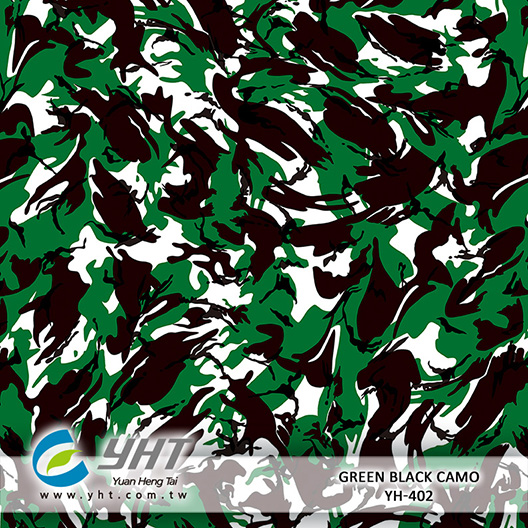 Green Black Camo