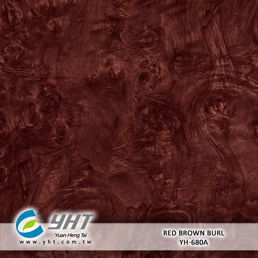 Red Brown Burl