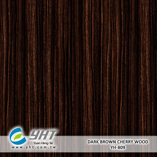 Dark Brown Cherry Wood