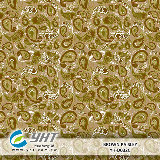 Brown Paisley