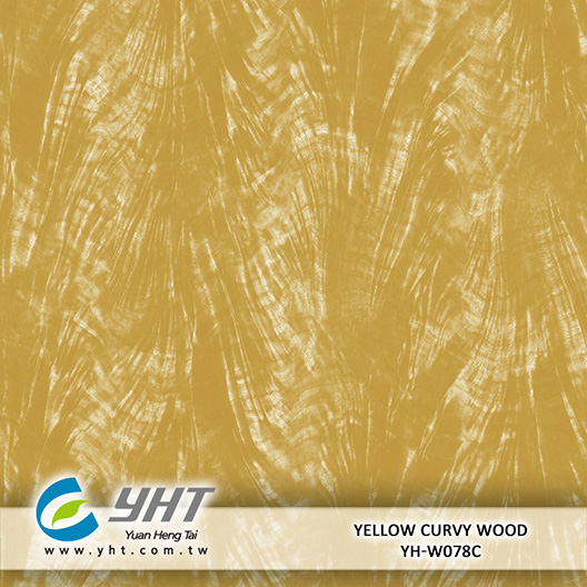 Yellow Curvy Wood