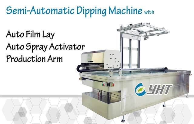 Semi-Automatic Dipping Machine with 3 powerful combination